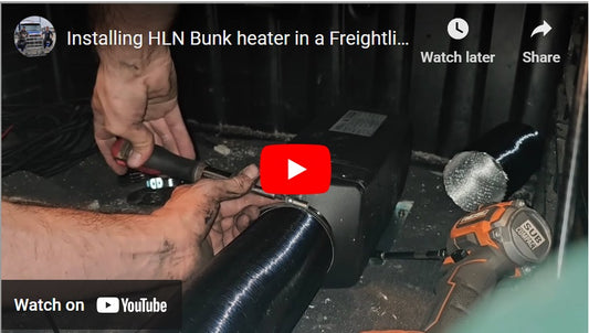 How to install an HLN Aerolyn air diesel heater